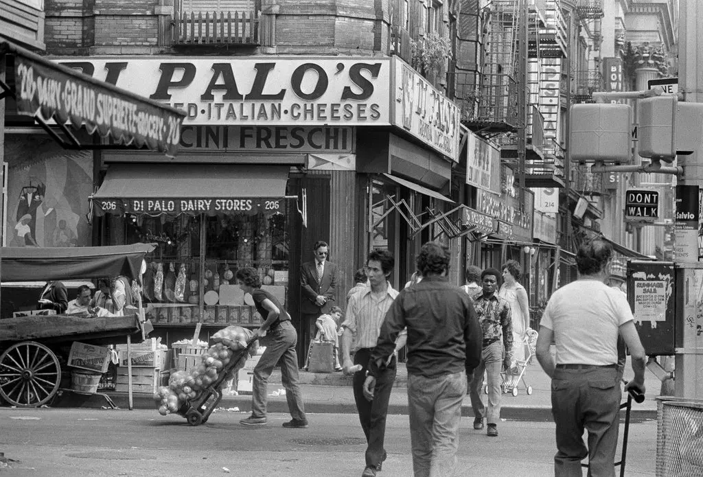 1970'ler New York Little Italy bölgesi. Eddie Hausner/The New York Times